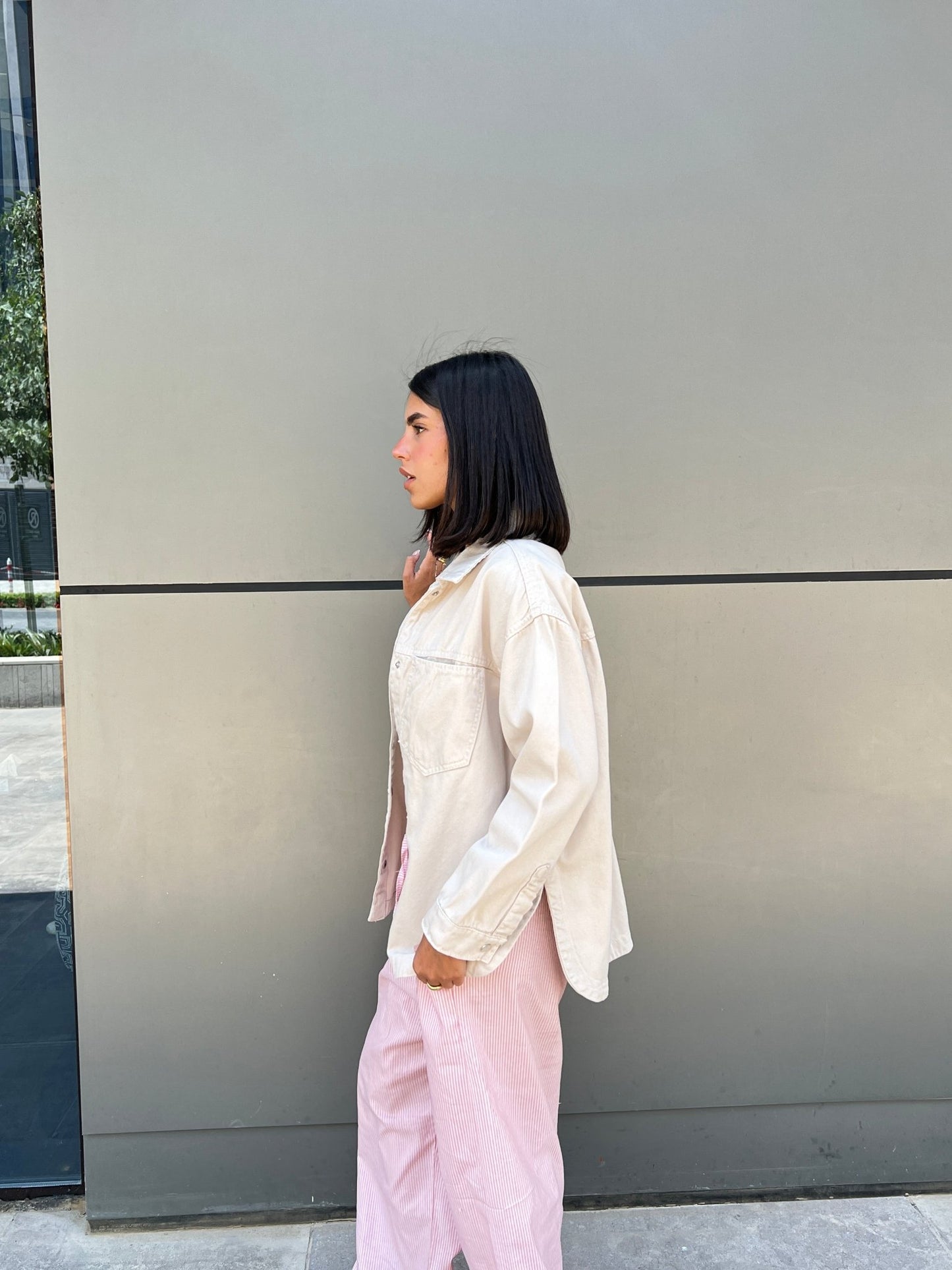 Denim Beige Shirt - CIVA