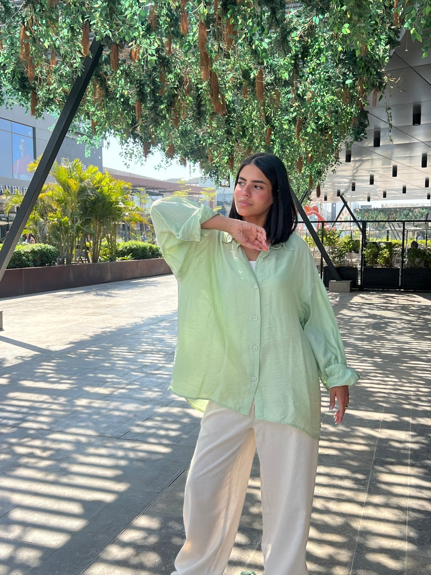 mint green shirt - CIVA