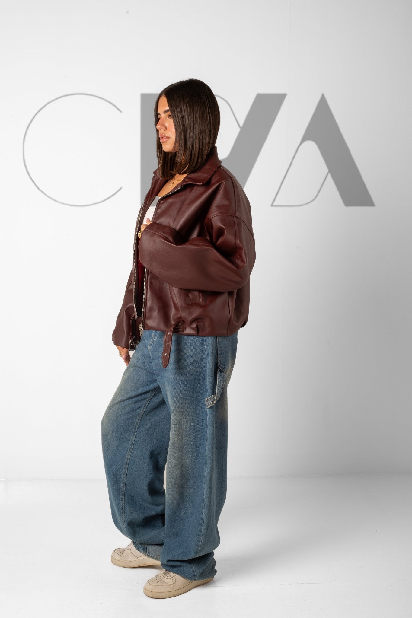 Slim Zipper Coat - CIVA