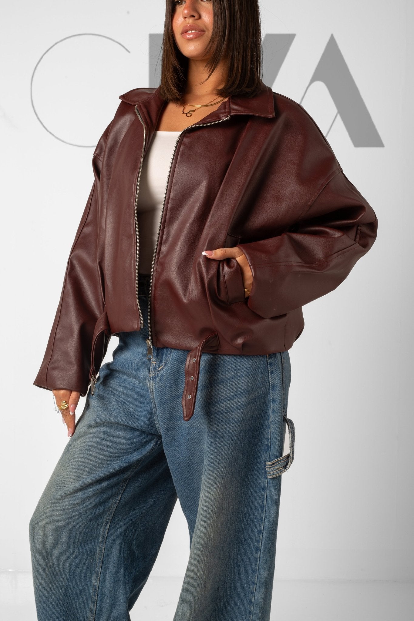 Slim Zipper Coat - CIVA